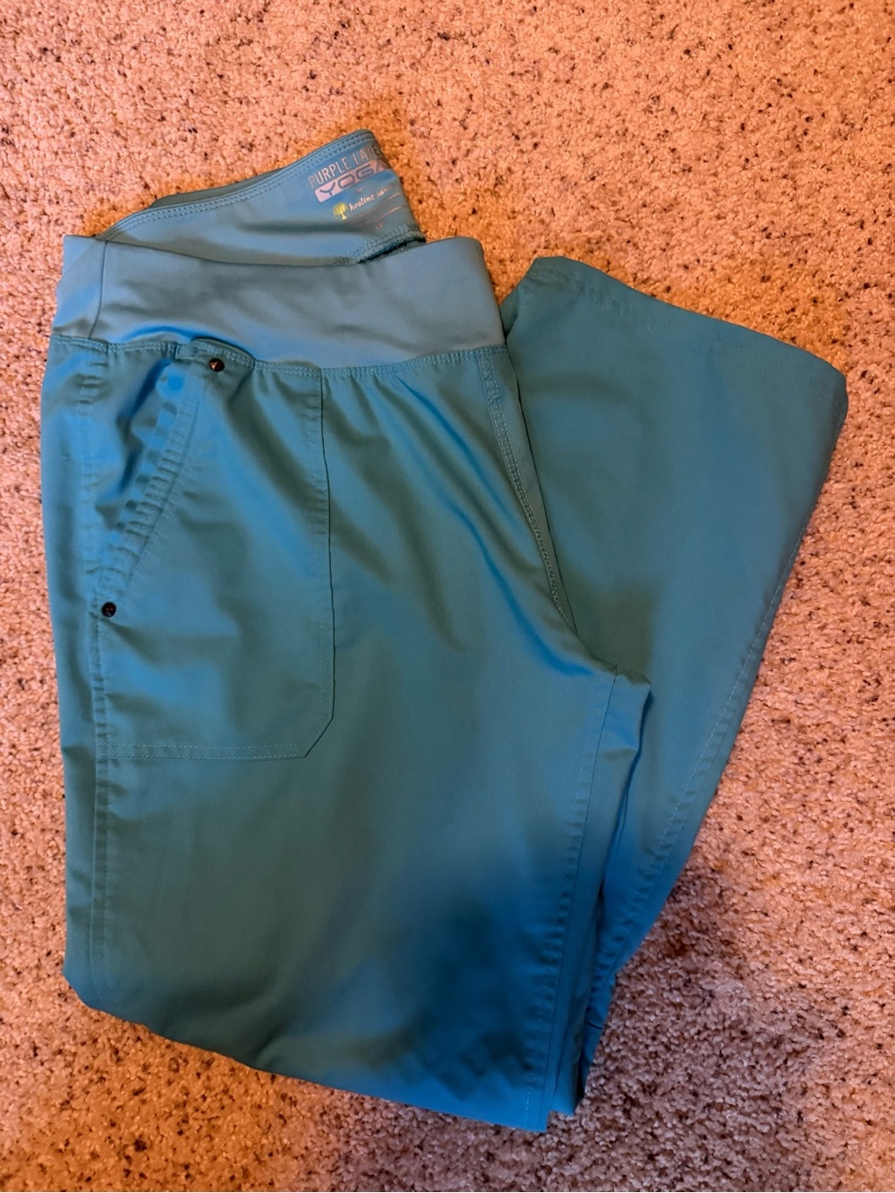 Healing Hands Yoga Scrub Pants with Pocket